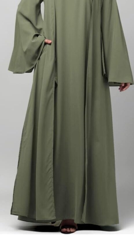 shrug abaya 
